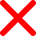 ✗